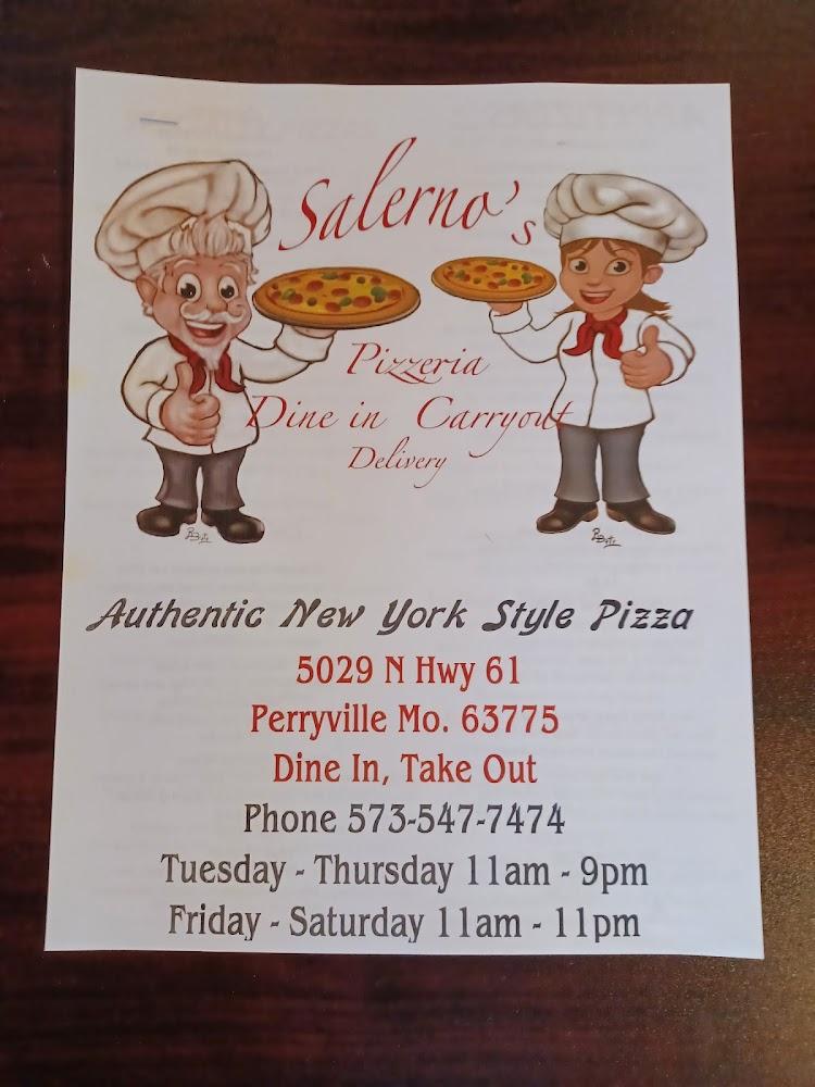 Salerno's Pizzeria Menu image 4